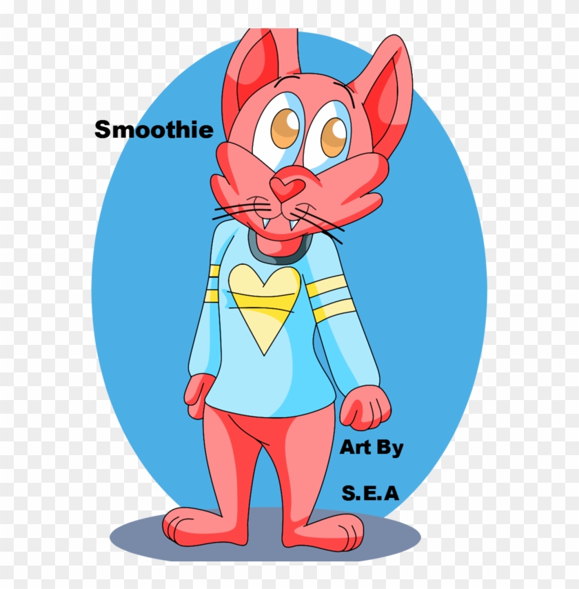Smoothie The Tailless Cat By Skunkytastic - Cartoon #1232711