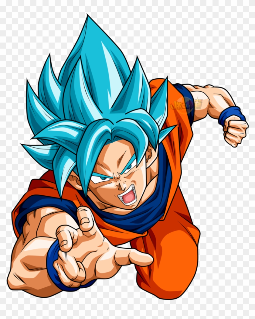 Goku Ssgss V7 By Jaredsongohan - Ssb Goku And Vegeta #1232749