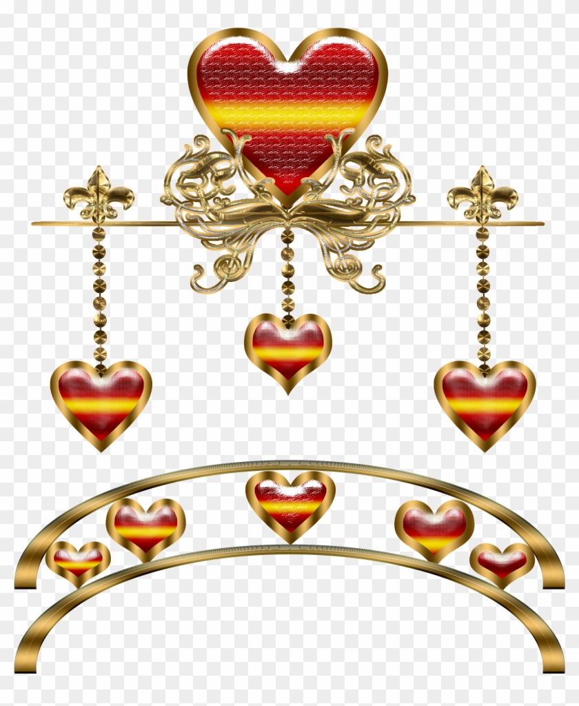 Heart With Decorations By Gautamdas1992 Heart With - Heart #1232813