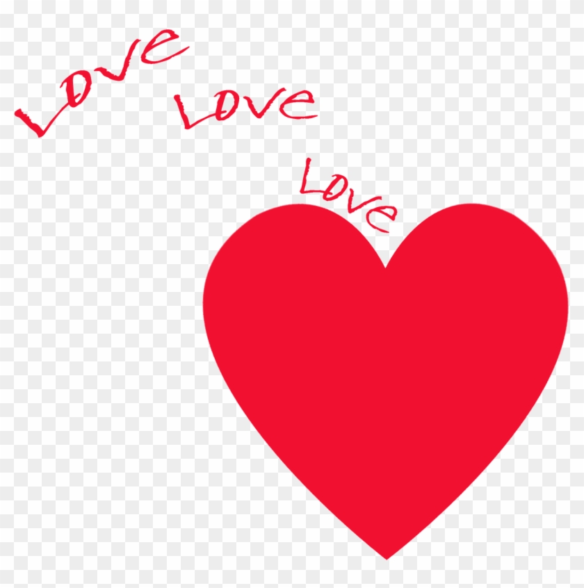 Heart Love Red Heart Background Png Image - Hình Trái Tim Màu Đỏ #1233176