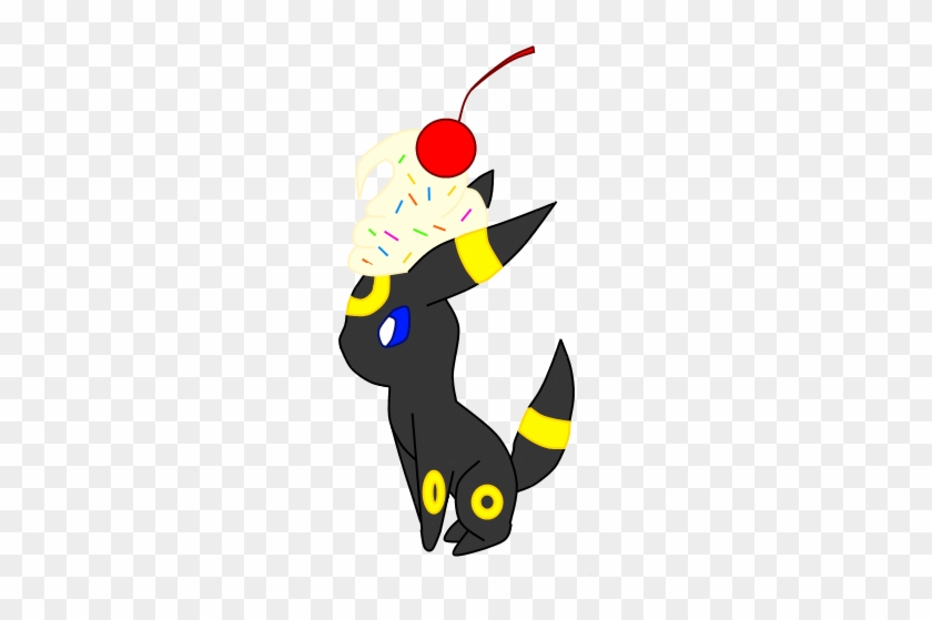 Umbreon With A Cherry By Irisanyira - Umbreon With A Cherry By Irisanyira #1233438