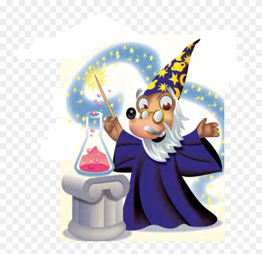 Wizard, Halloween Chemistry - Cartoon #1233494