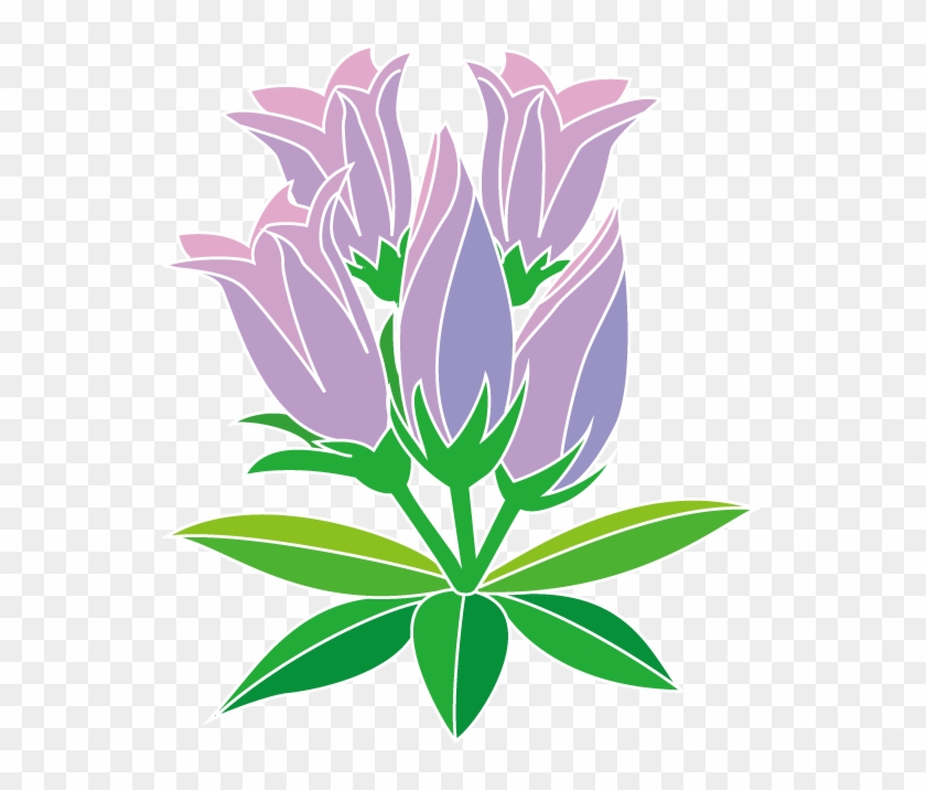 秋の花1 04 リンドウイラスト - Illustration #1233566