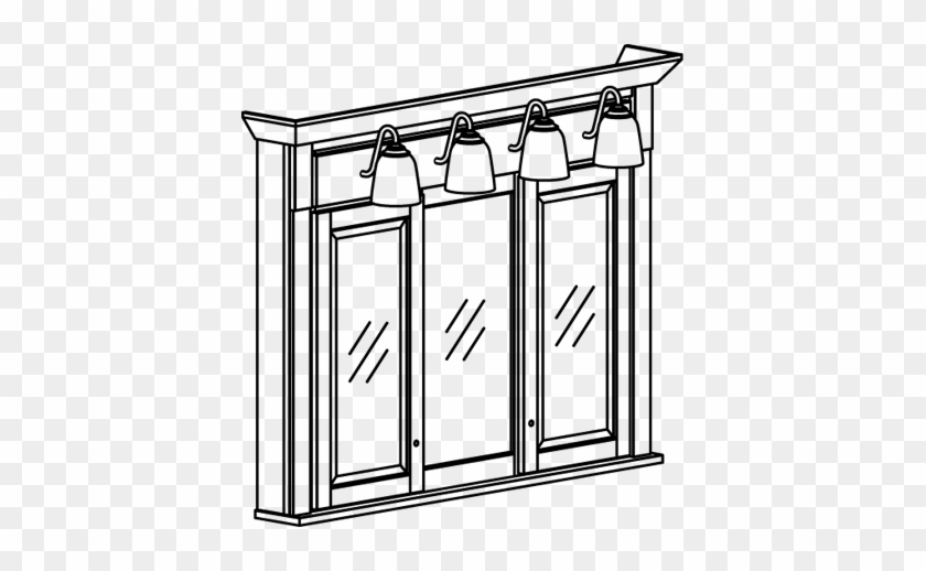 Mirrored Cabinets - Mirrored Cabinets #1233609
