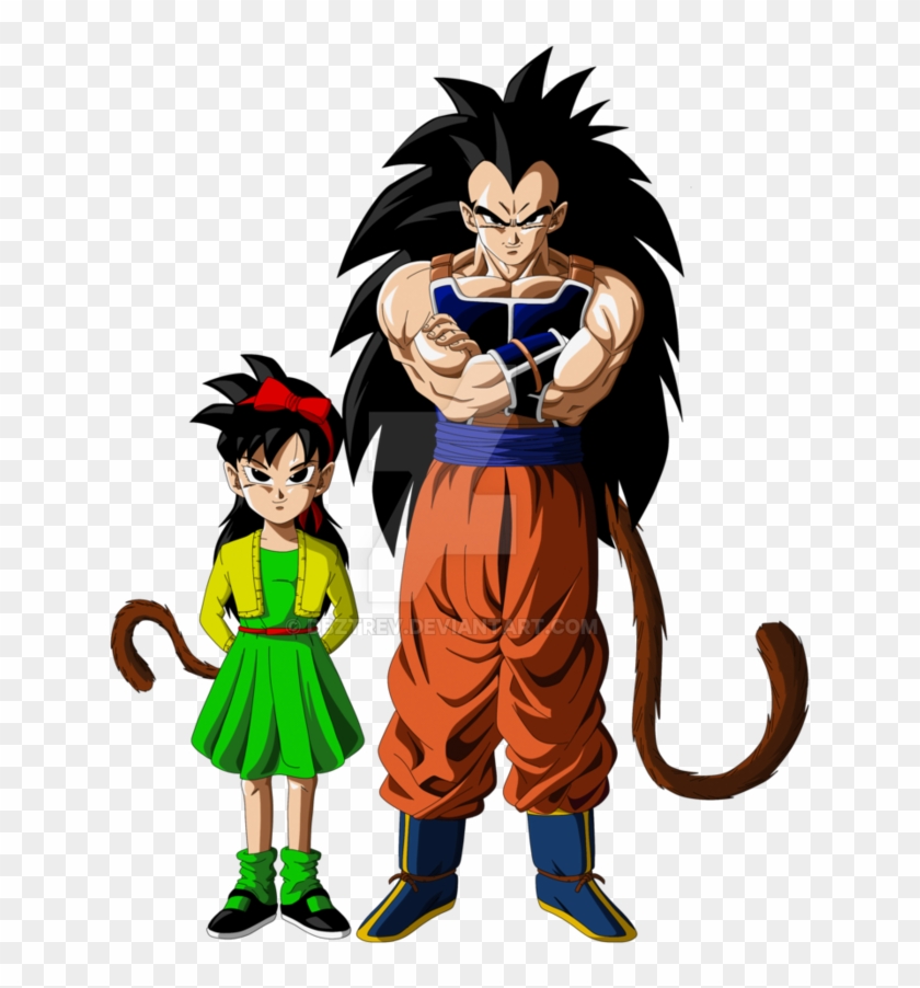 Ranch And Raditz By Dbztrev - If Raditz Turned Good #1233624