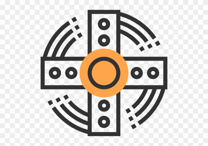 Spinning Wheel Free Icon - Good Luck For Prosperity Symbols Sacred Geometry #1233998