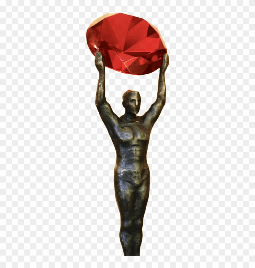 "красный Алмаз" Был Вручен В Пяти Номинациях - Bronze Sculpture #1234144