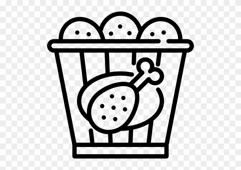 Fried Chicken Free Icon - Scalable Vector Graphics #1234401