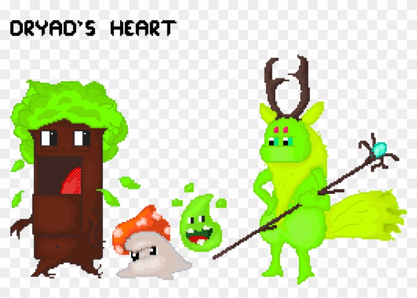 Dryad's Heart - Cartoon #1234420