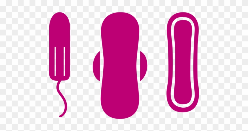 Tampons, Pads, And Liners - Pads And Tampons Clipart #1234877
