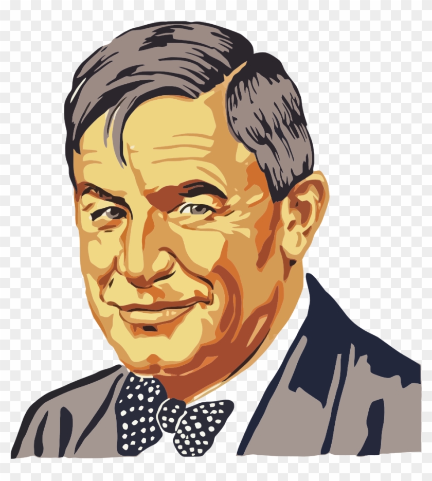 Vintage Will Rogers Portrait - Print: Wpa Artists Project Poster Commemorating, Will #1234941