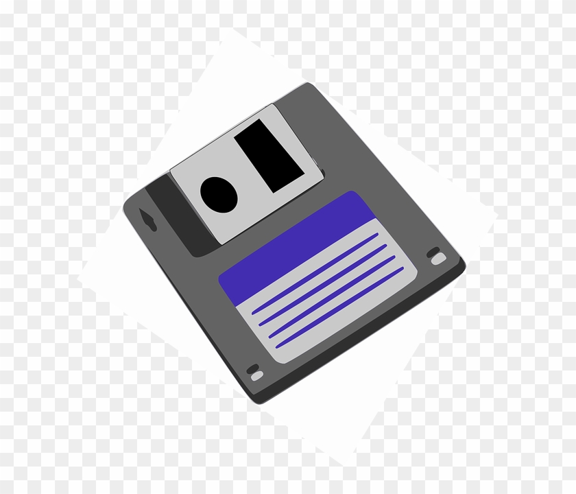 Computer, Floppy, Disk, Magnetic, Storage, Diskette, - Computer Floppy Disk Clipart #1235683