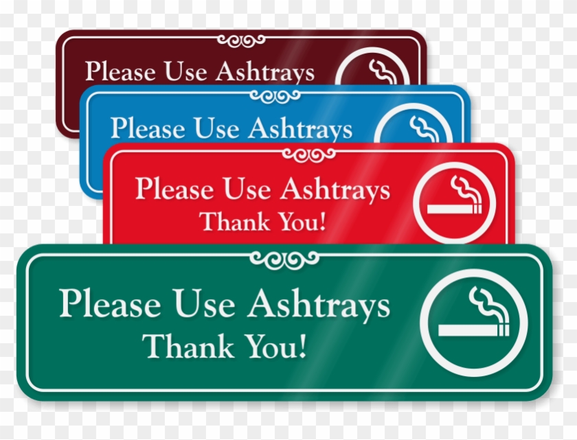 Reinke Enterprises 26134 No Smoking Sign, 7 X 10in, #1235714