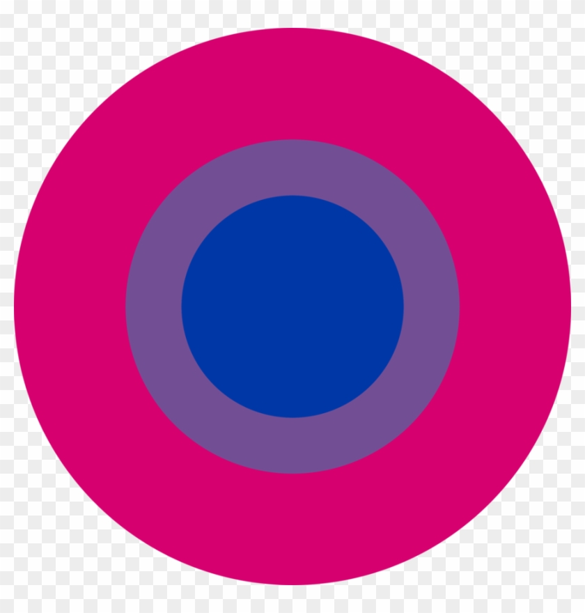 Bi Pride Circle By Pride-flags - Circle Pride Flags #1235781