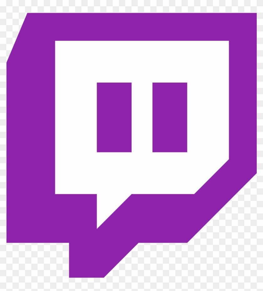 Black Twitch Logo Transparent #1235954