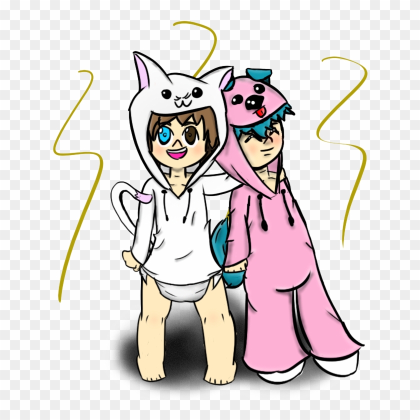 Hoodie And Onesie - Cartoon #1236059