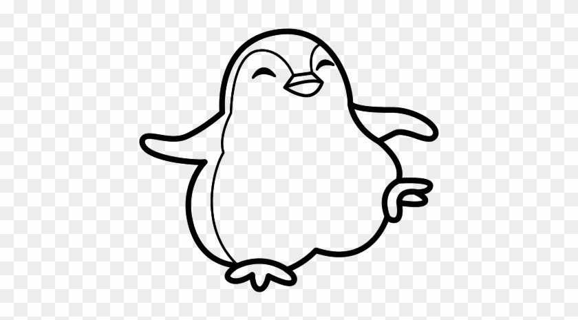 Dibujos De Pinguinos - Animales Acuaticos Para Dibujar #1236172