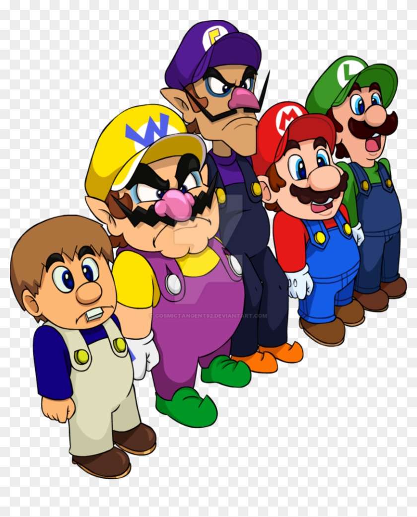 Plumber Lineup By Cosmictangent92 - Super Mario Bros Super Show Plumbers Academy #1236897
