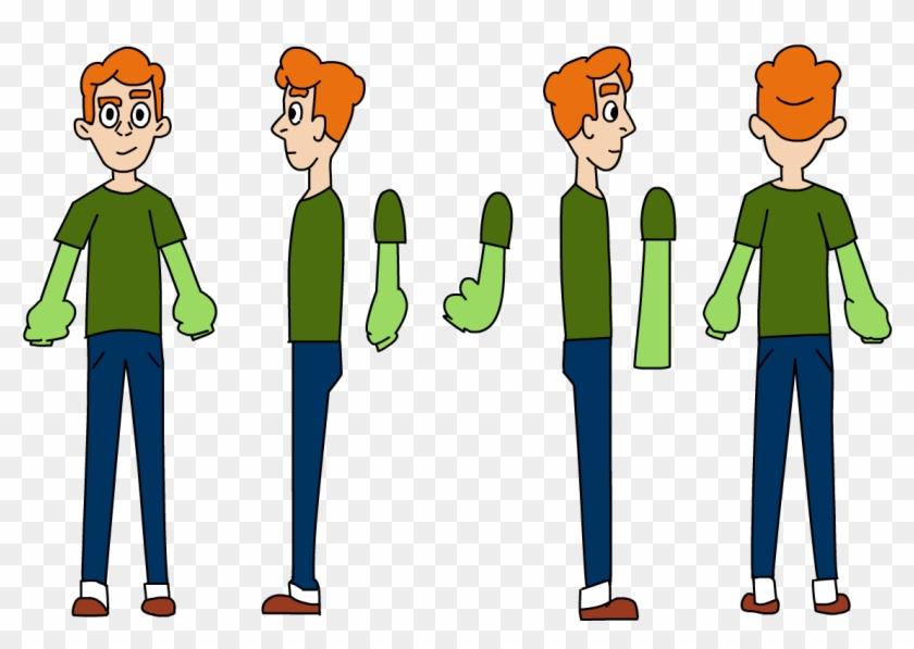 Character Turnarounds Made For Multiple Animation Projects - Cartoon #1236986