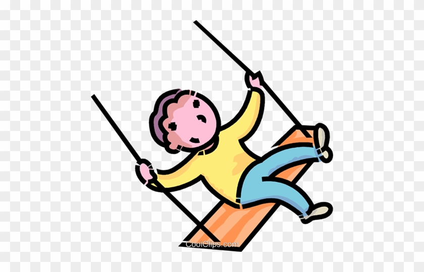 Swing Clipart Transparent - Menino No Balanço Png #1237222