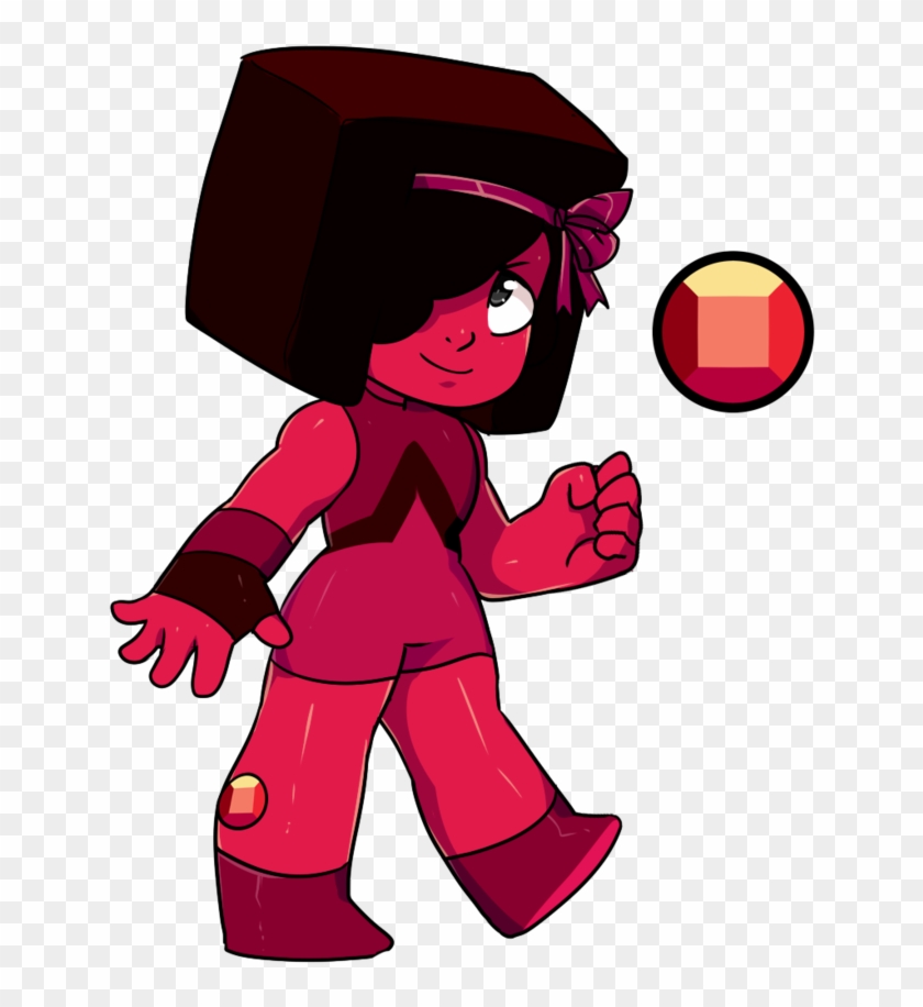 Ribbon Ruby By Lymerikk - Steven Universe Ruby Oc #1237336