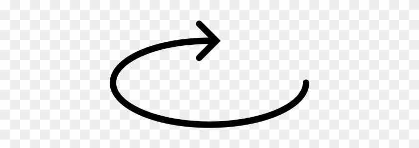 Rotate Object Vector - 360 Arrow Icon #1237623