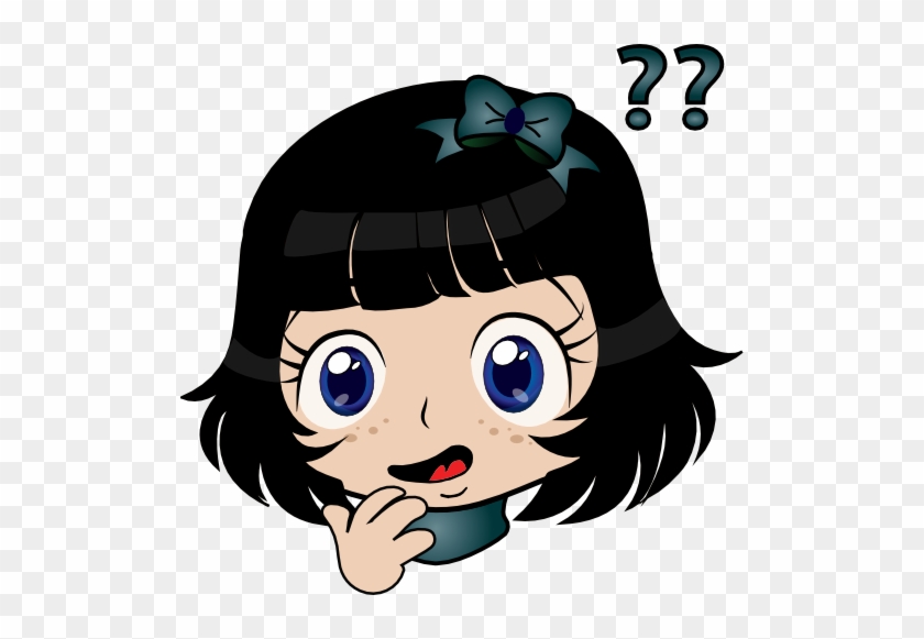 Surprised Girl Manga Smiley Emoticon Clipart - Surprised Cliparts #1237789