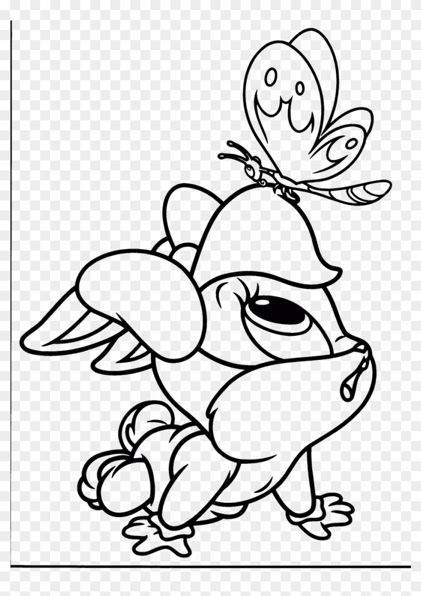 Baby Looney Tunes Coloring Pages - Baby Lola Bunny Coloring Pages #1238200