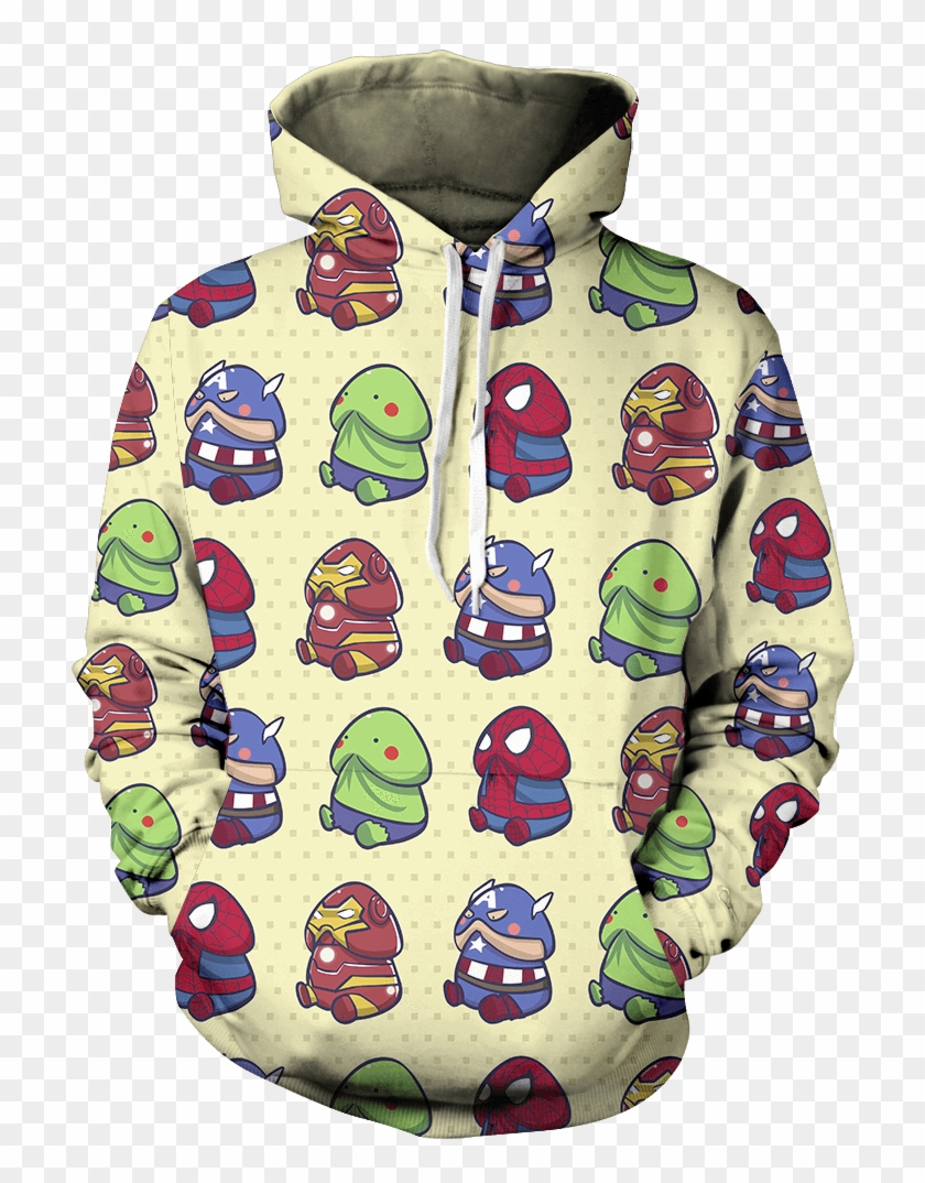 Upright Avengers Unisex Hoodie - The Avengers #1238321