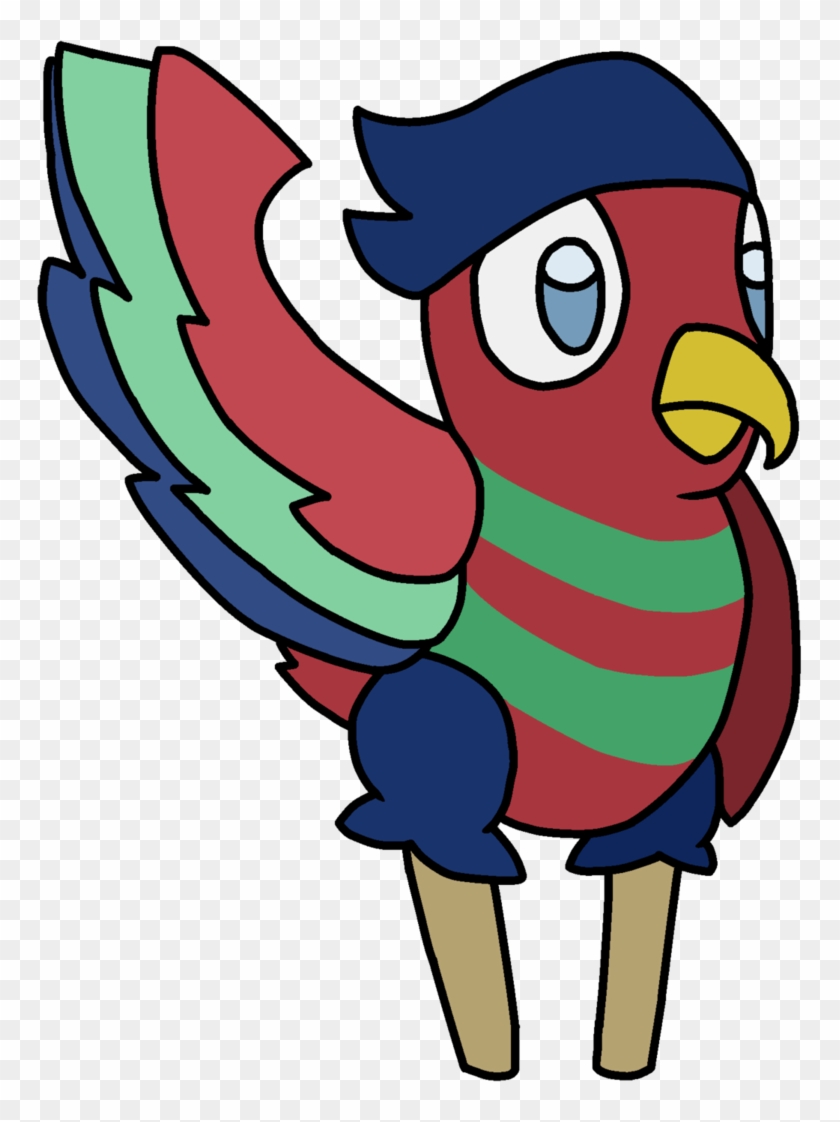 Pareet, The Parrot Pokemon By Hammyblast - Cartoon #1239195