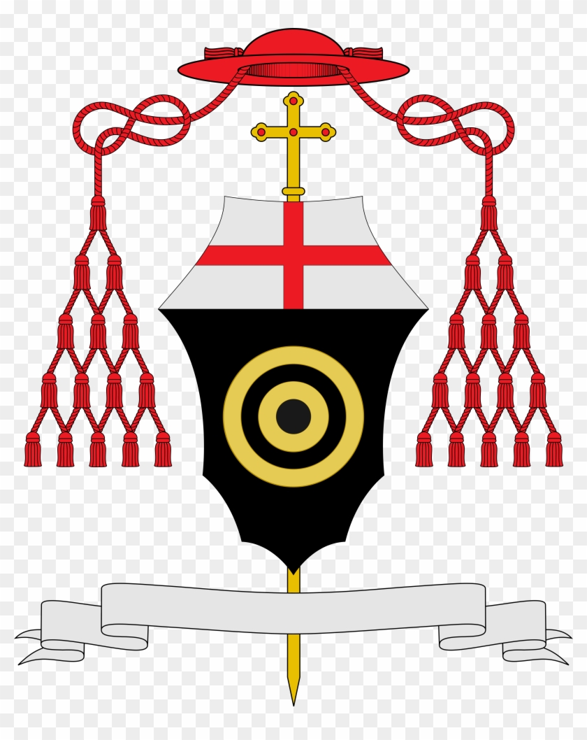 Coat Of Arms Of Cardinal Francesco Albizzi - Coat Of Arms Bishop #1239732
