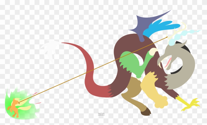 Applejack Vs Discord By Haretrinity Applejack Vs Discord - Mlp Applejack And Discord #1239736