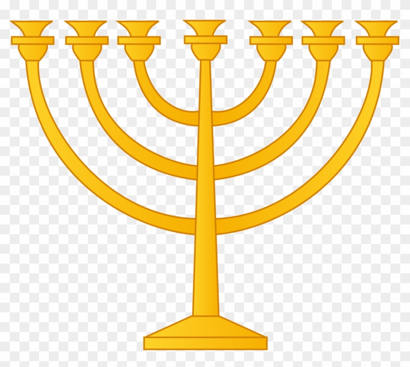 File - Menora - Svg - Menorah Png #1239758