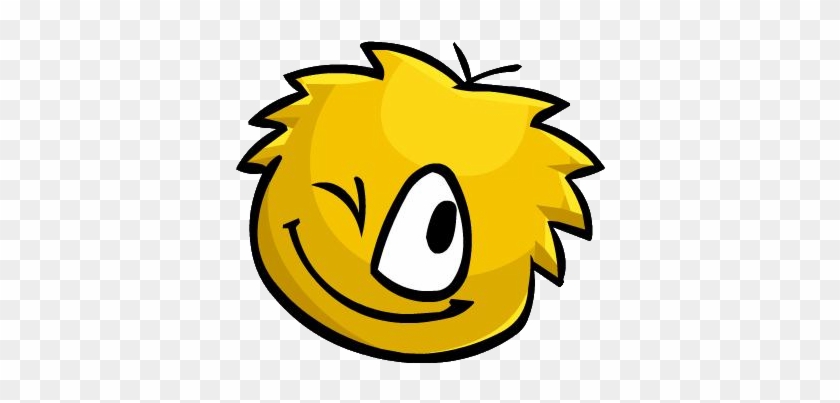 Winking Gold Puffle - Manga #1239775