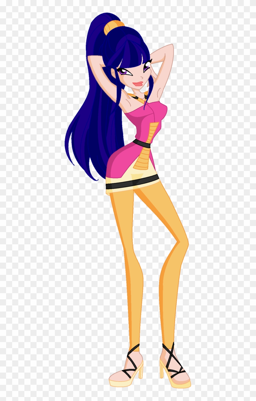 Musa Time Travel Egyptian Outfit By Sparxguardian - Winx Club Musa Season 7 Outfits #1239996