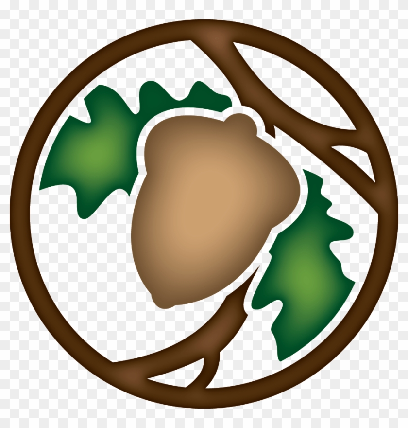Oakwood Acorn Icon Color - Oakwood Acorn Icon Color #1240066