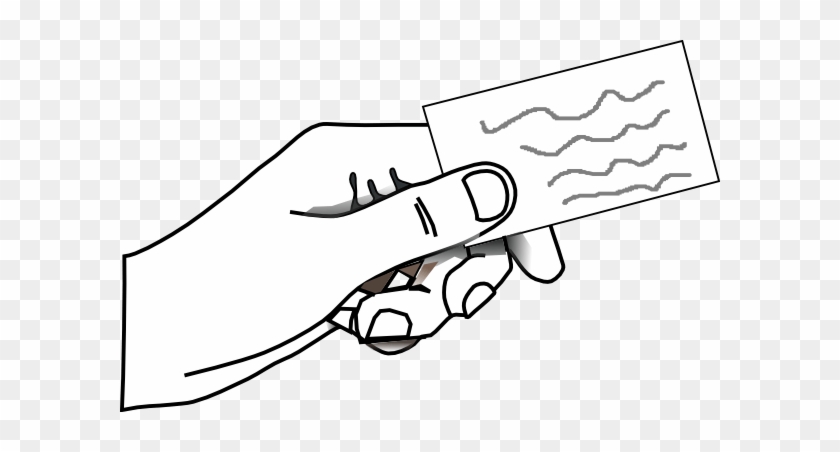 White Hands Giving Offering Clip Art - Business Card Clip Art #1240400