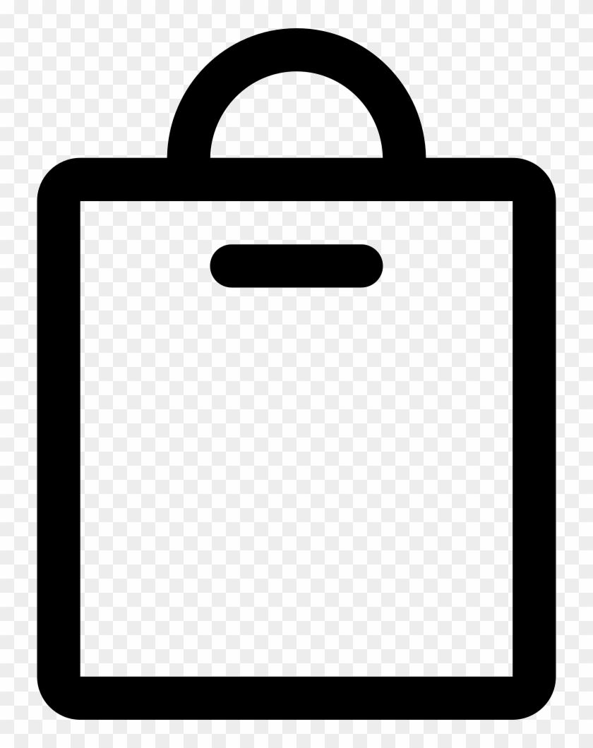Shopping Paper Bag Comments - Shopping Bag Icon Jpg #1240934