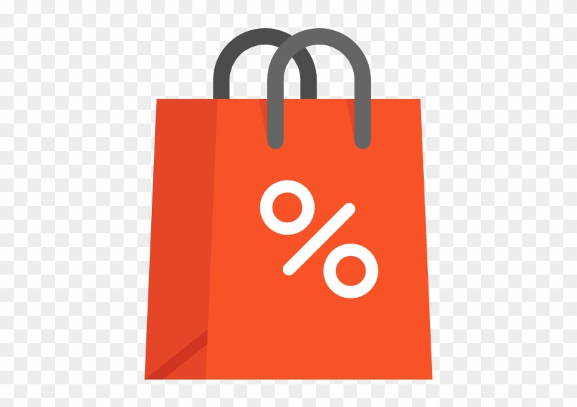 Shopping Bag Free Icon - Orange Shopping Bags Icon #1240937
