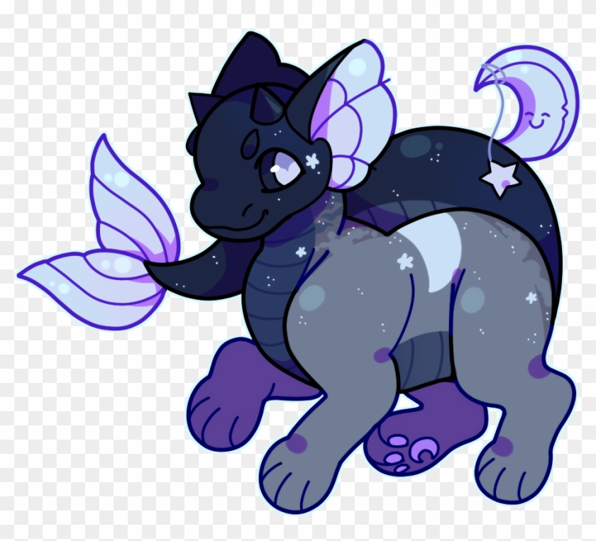 Plush Dragon Block Chibi For Becquerei By Elix-e - Cartoon #1240959