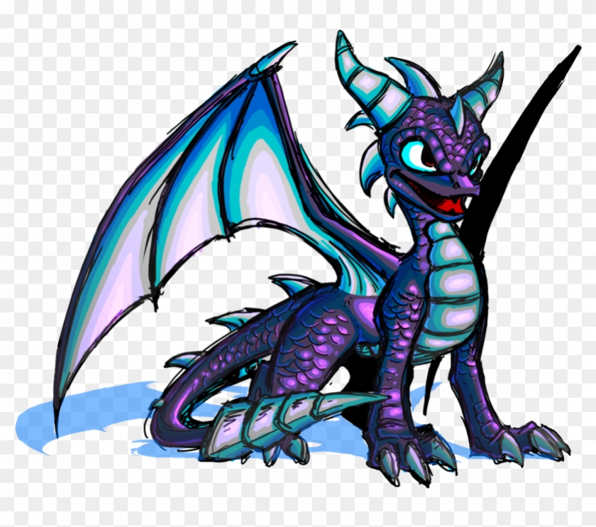Skylanders Spyro Quickie By Kalliahverkauf - Skylanders Dragons Art #1241004