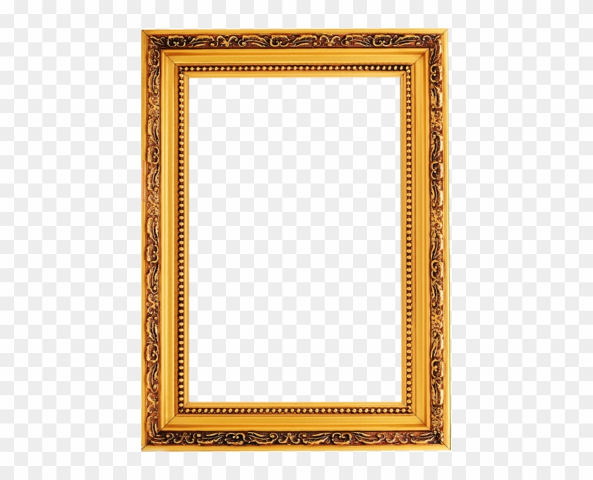 Gold Frame - Fancy Picture Frame Png #1241452