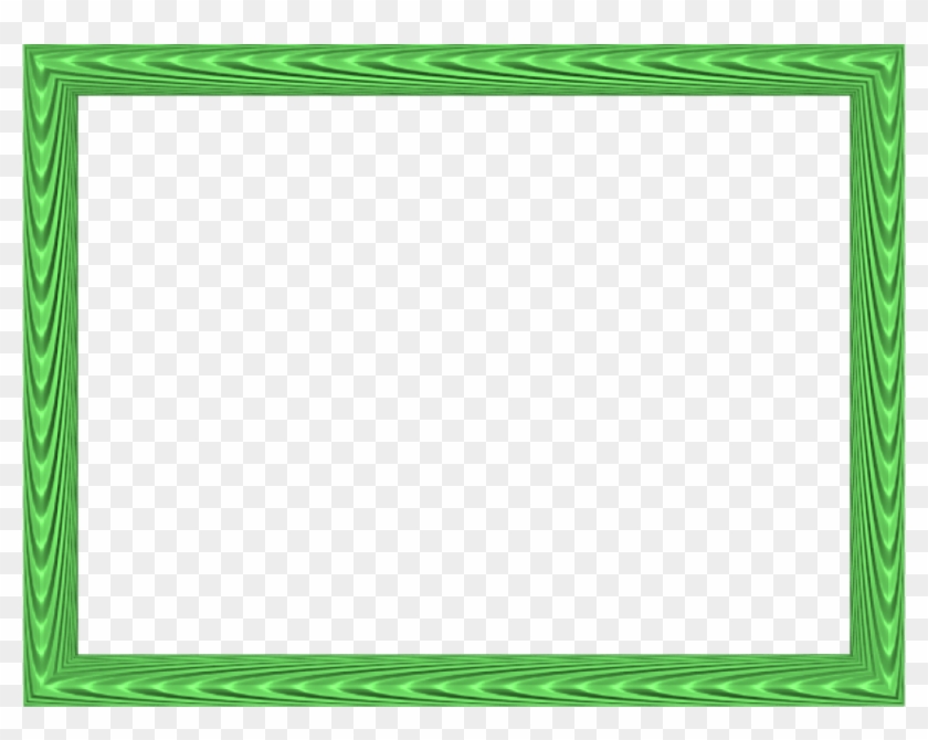 Free Png Green Border Frame Png Images Transparent - Parallel #1241618