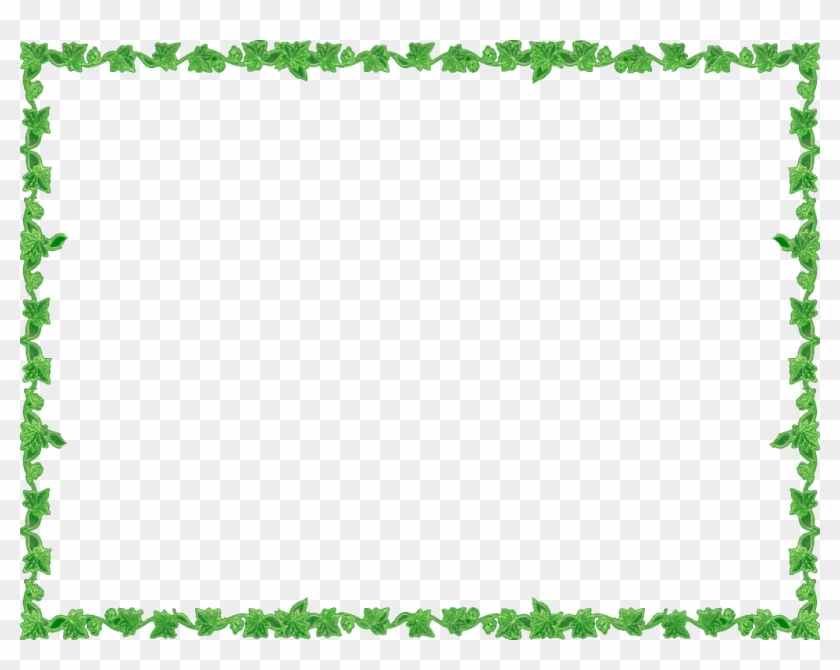 Green Transparent Frame Photo By Marathongman Photobucket - Christmas Tree Border Clip Art Free #1241661