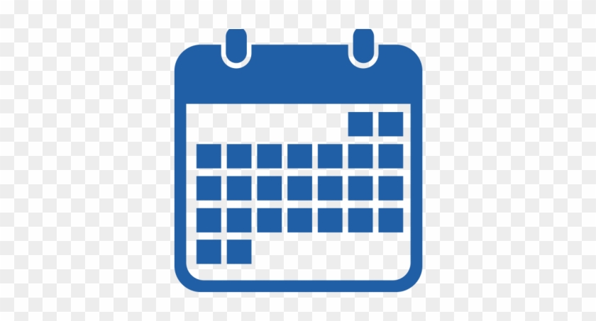 Edge Activities - Calendar Icon Png Blue #1241721