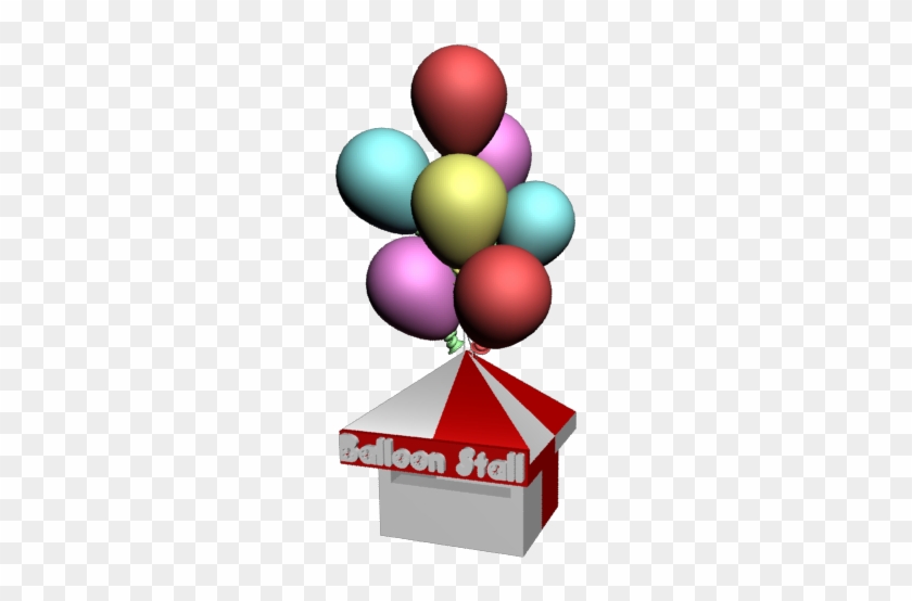 Balloon Clipart Stall - Illustration #1241723