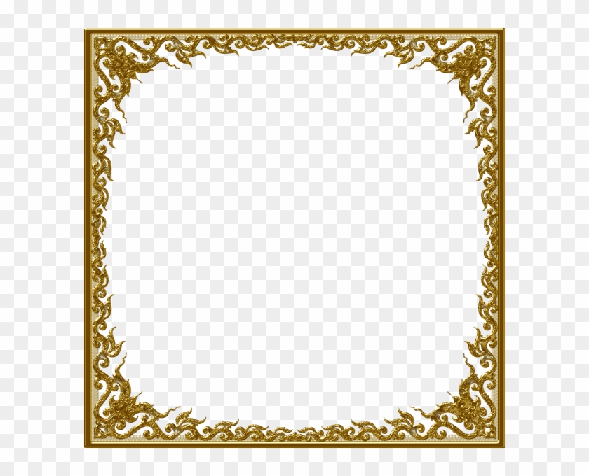 Gold Frame Clipart - Picture Frame #1241874