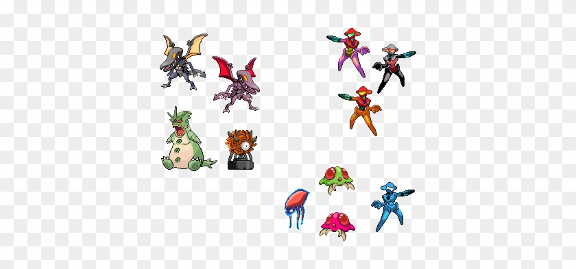Elitegengar 0 6 Metroid Pokemon Fusions By Elitegengar - Metroid Pokemon #1241915