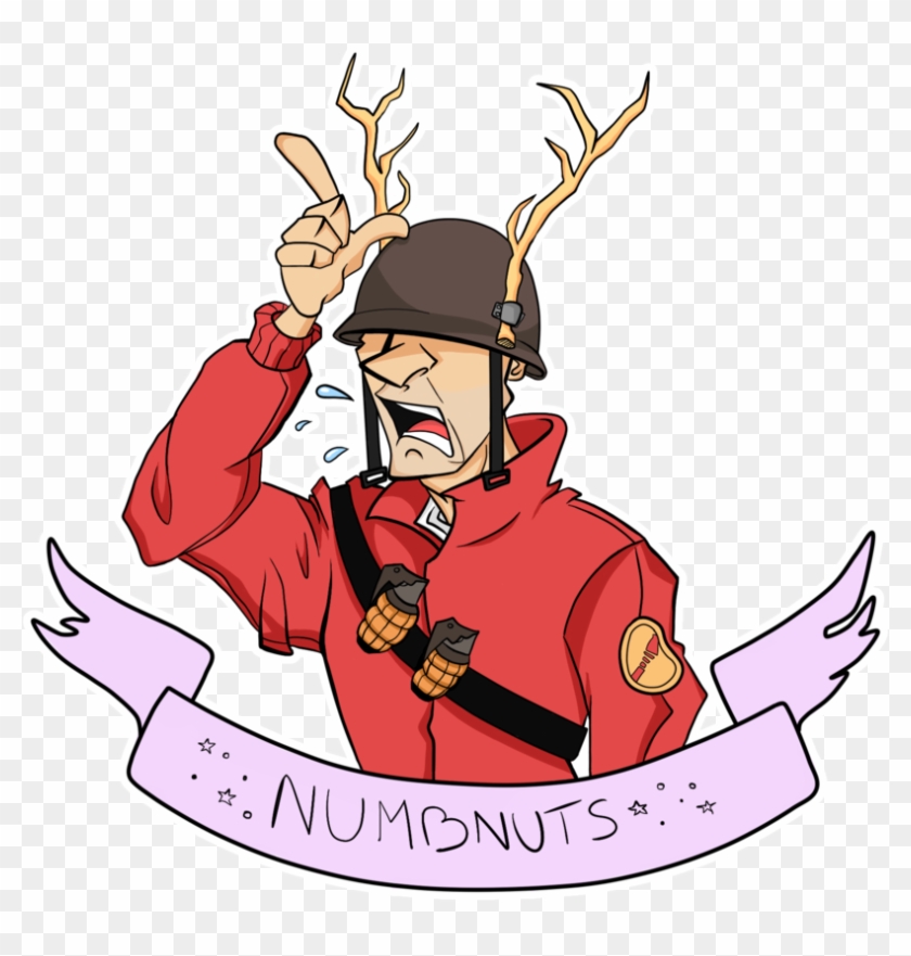 By Lii2pyp2iioniic Numbnuts - Tf2 Soldier Numbnuts #1242060