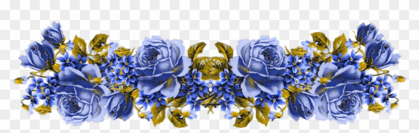 Cards - Blue Roses Transparent Background #1242210
